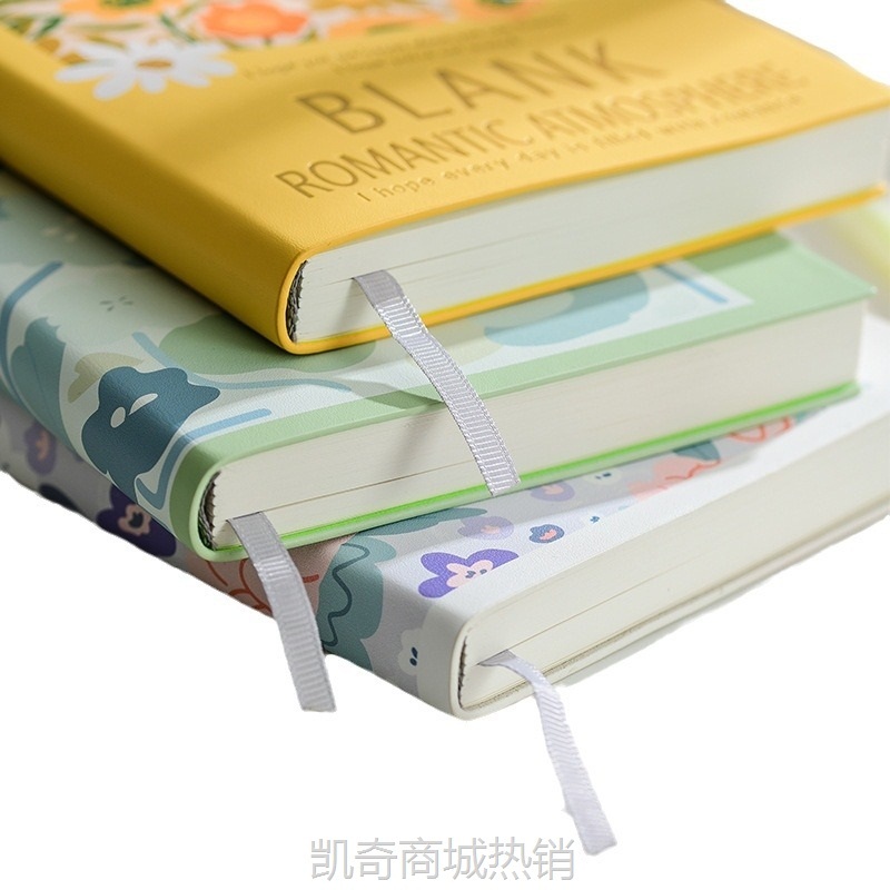 【首单399】A5油画笔记本本子ing风日系空白本博物馆印章打卡旅行盖章收集手