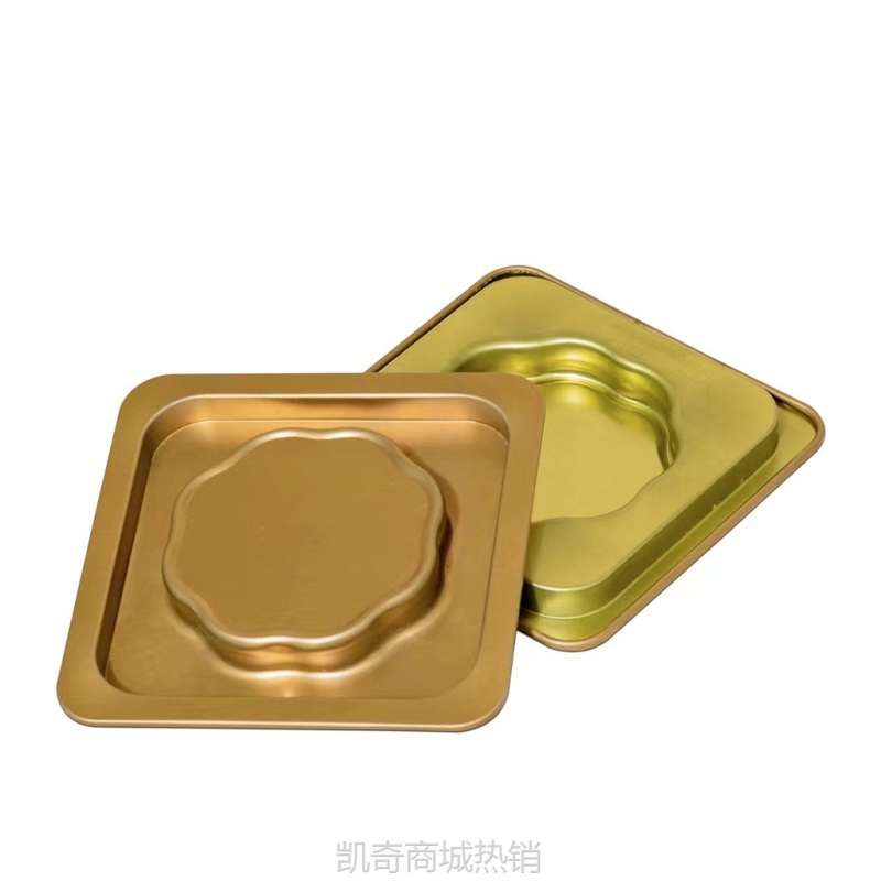 【♥首单1元♥】正方罐大红袍凤凰单丛古树普洱红色金色通用茶叶异形罐正方形礼品