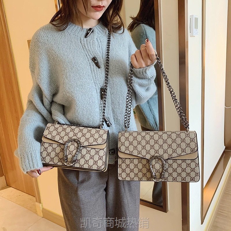 【♥首单3元♥】跨境女包时尚潮流酒神包大容量女士小方包洋气高质感单肩斜挎包