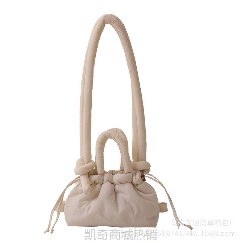 【♥首单3元♥】跨境尼龙双肩包女士羽绒充棉时尚学生书包便携化妆包休闲单肩女包