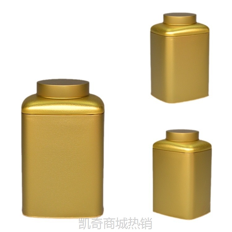 【♥首单1元♥】新品 异形桶 小一斤异形罐 小青柑 空白可贴标茶叶铁桶储藏礼品桶