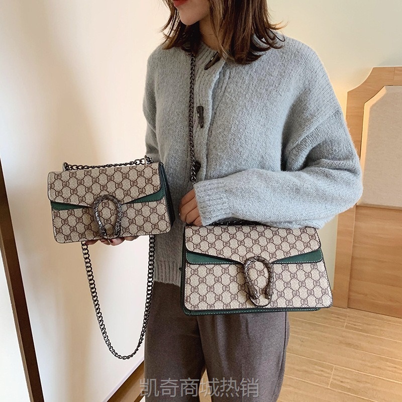 【♥首单3元♥】跨境女包时尚潮流酒神包大容量女士小方包洋气高质感单肩斜挎包