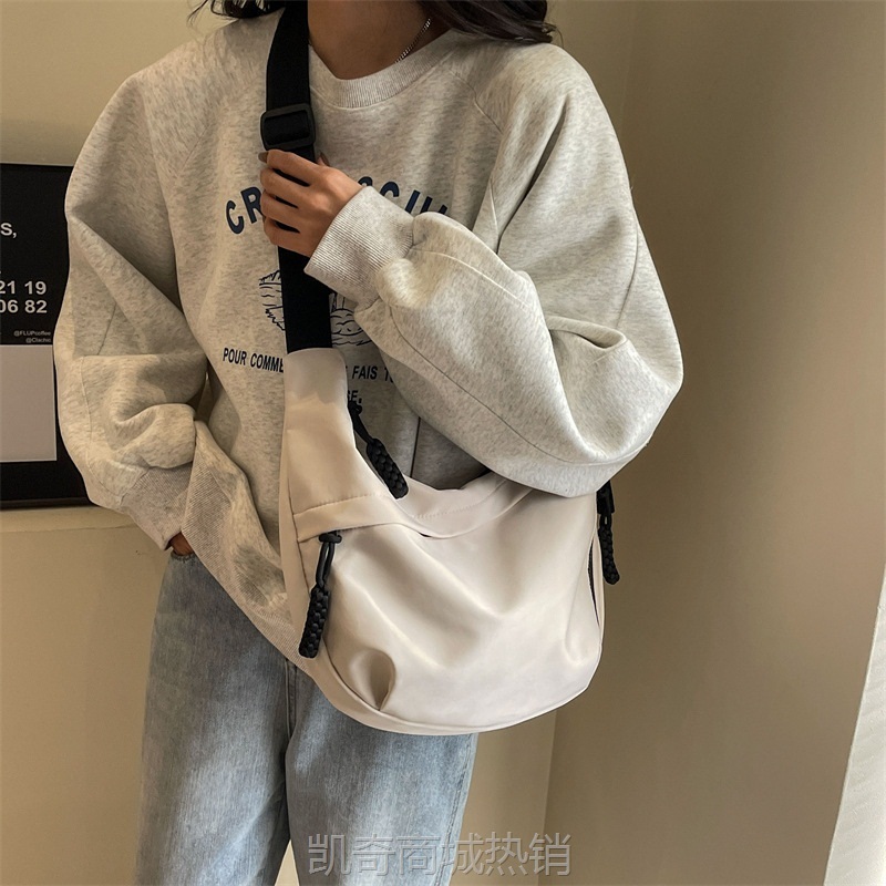 【♥首单3元♥】时尚通勤大容量单肩斜挎包包女新款休闲百搭托特包韩版腋下包