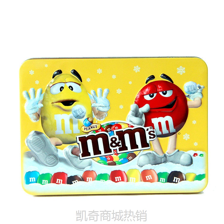 【♥首单1元♥】马口铁罐礼品铁盒 精品礼物年货铁罐 铁盒方形卡通带盖食品铁罐