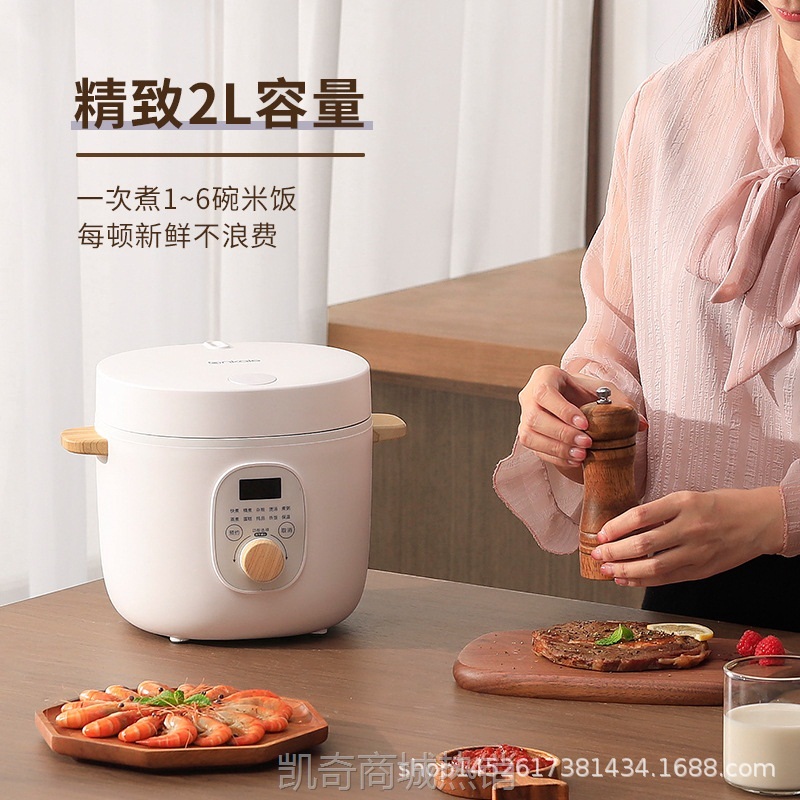 【♥首单9元♥】德国ankale电饭煲家用迷你智能小型多功能宿舍一人食电饭锅1-2人