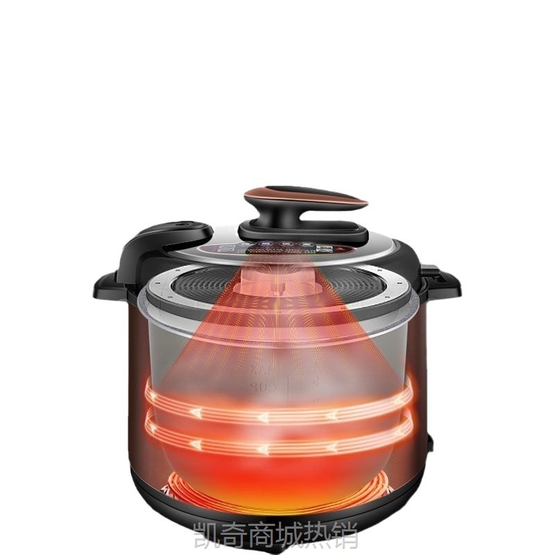 【♥首单9元♥】新品智能电压力锅家用高压锅2.5L多功能饭煲双胆迷你大容量4L68升