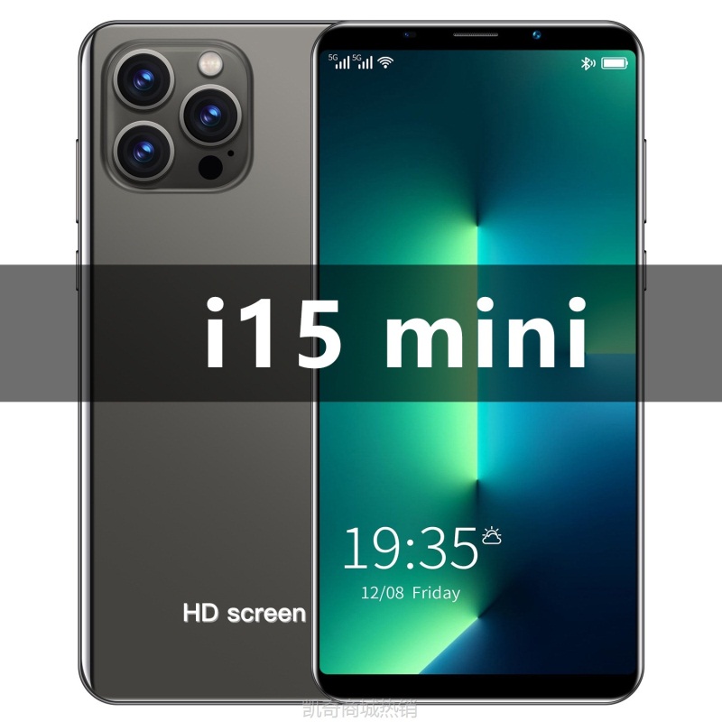 【♥首单8元♥】新款跨境手机i15 mini 真4G 一体机2+8安卓智能手机厂家一件代发