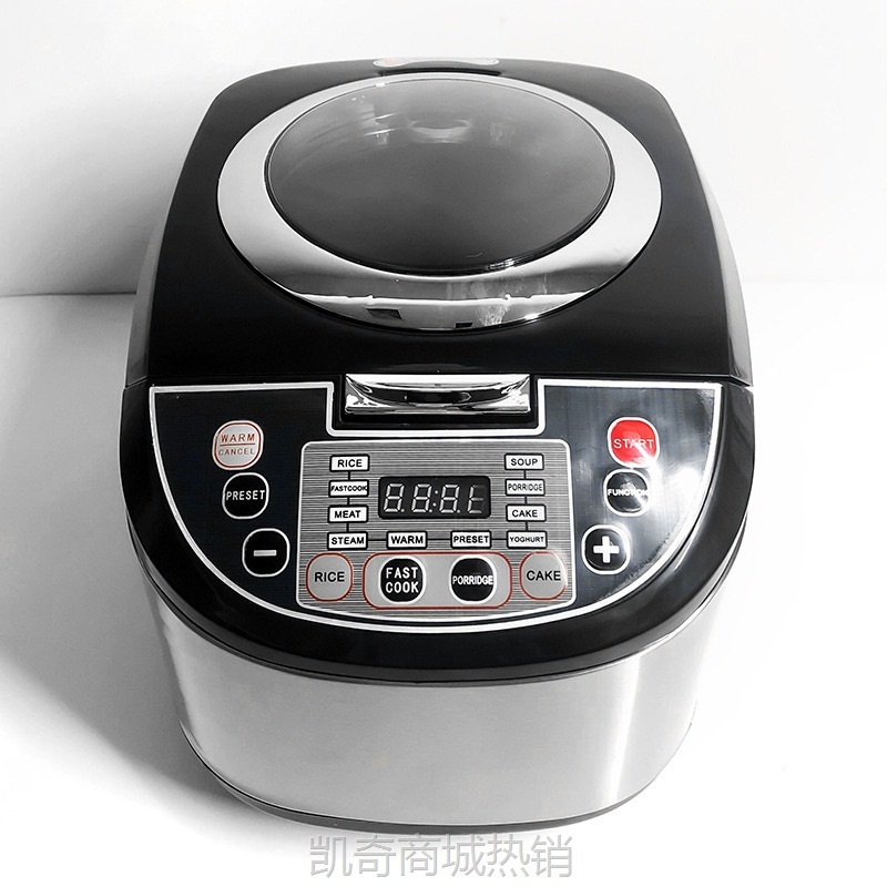 【♥首单9元♥】Rice-cooker跨境英文5L家用天窗电饭煲多功能电饭锅欧规英规美规