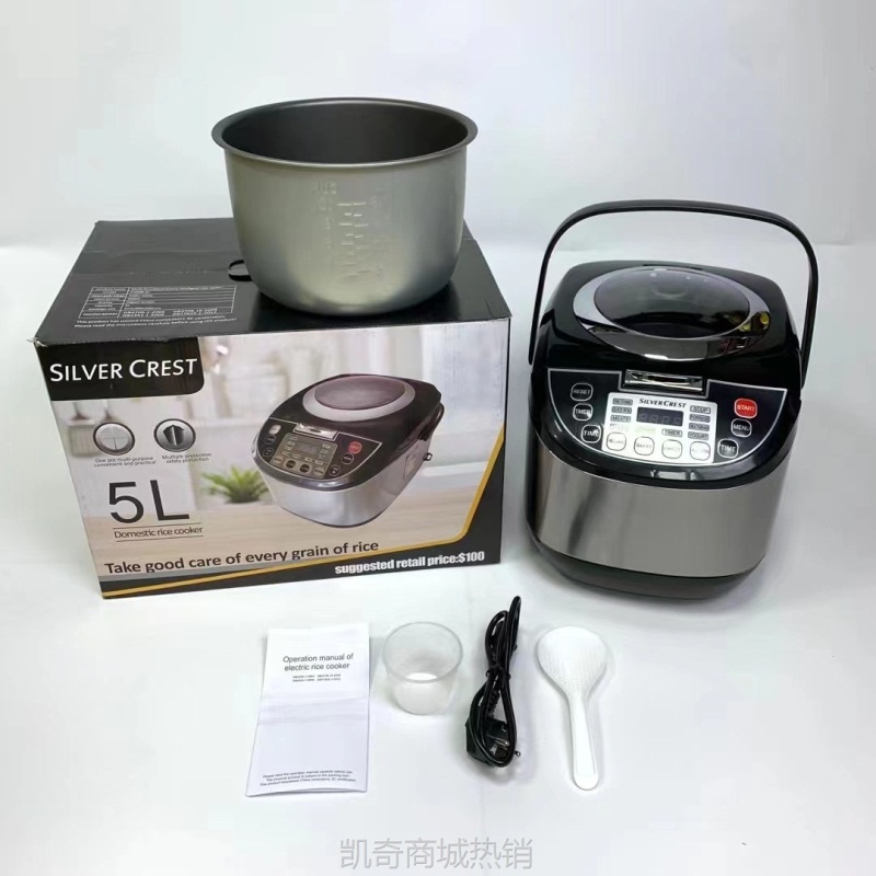 【♥首单9元♥】Rice cooker天窗电饭煲家用智能5L大容量预约电饭锅