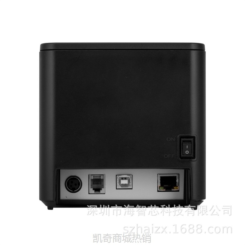 【♥首单59♥】芯烨XP-T80Q固定语音版热敏打印机网口收银自动切纸打印机