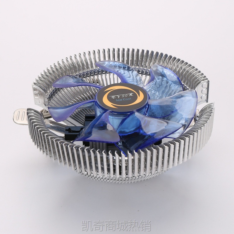 【♥首单59♥】零下30度 蓝波湾 CPU散热风扇 散热器CPU风扇 3针蓝灯 多平台风扇