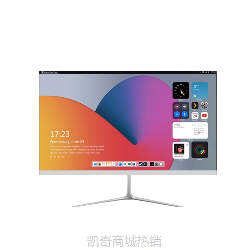 【♥首单999♥】全新24/27寸电脑一体机超薄i5i7办公游戏设计台式平面高清屏整机