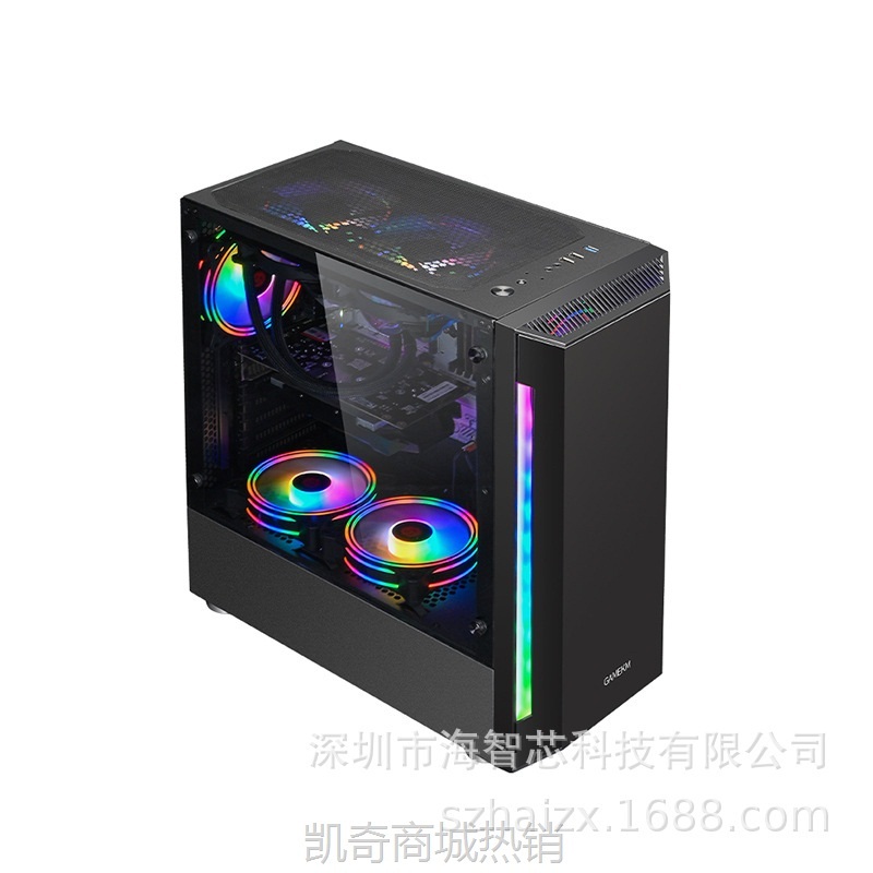 【♥首单59♥】玩嘉银魅电脑台式机箱 机箱新时代使命 散热性能好 稳定工作机箱