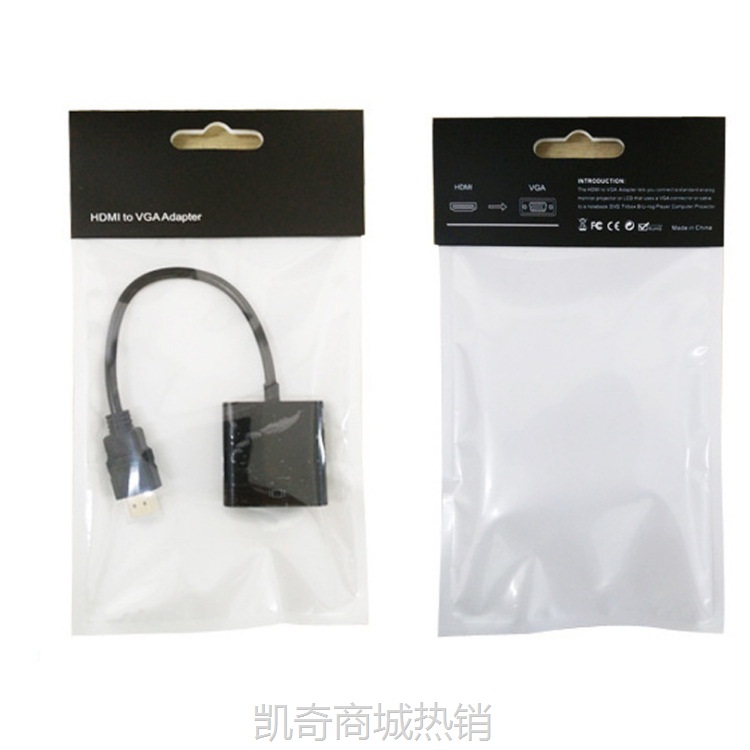 【♥首单59♥】厂家供应hdmi转vga hdmi to vga连接线高清1080p 机顶盒转显示器