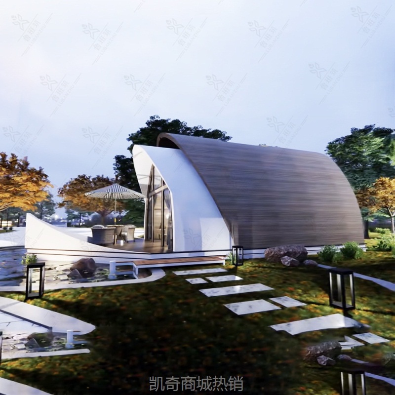 【♥首购1元♥】网红景区水上船屋 户外移动创意铝制民宿 景区船型特色装配式酒店
