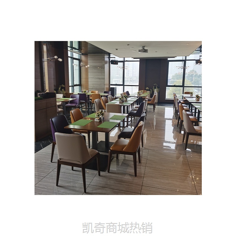 【♥首购1元♥】厂家直营批发休闲简约主题轻食餐厅餐饮桌椅卡座沙发组合来图可做
