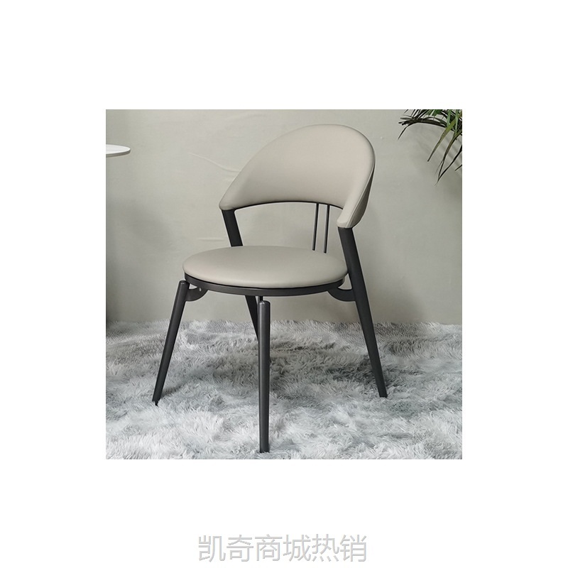 【♥首购1元♥】厂家自营轻奢豪华酒店连锁餐厅包间椅铁艺软包舒适餐椅餐饮家具厂