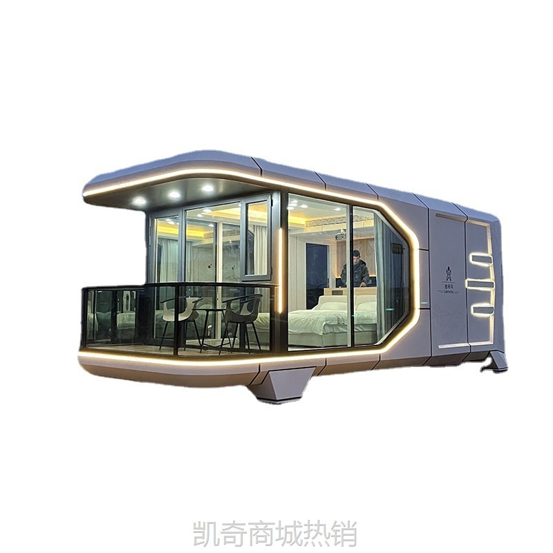 【♥首购1元♥】预制舱 集装箱式太空舱民宿房屋 网红景点营地新型客舱酒店睡眠舱