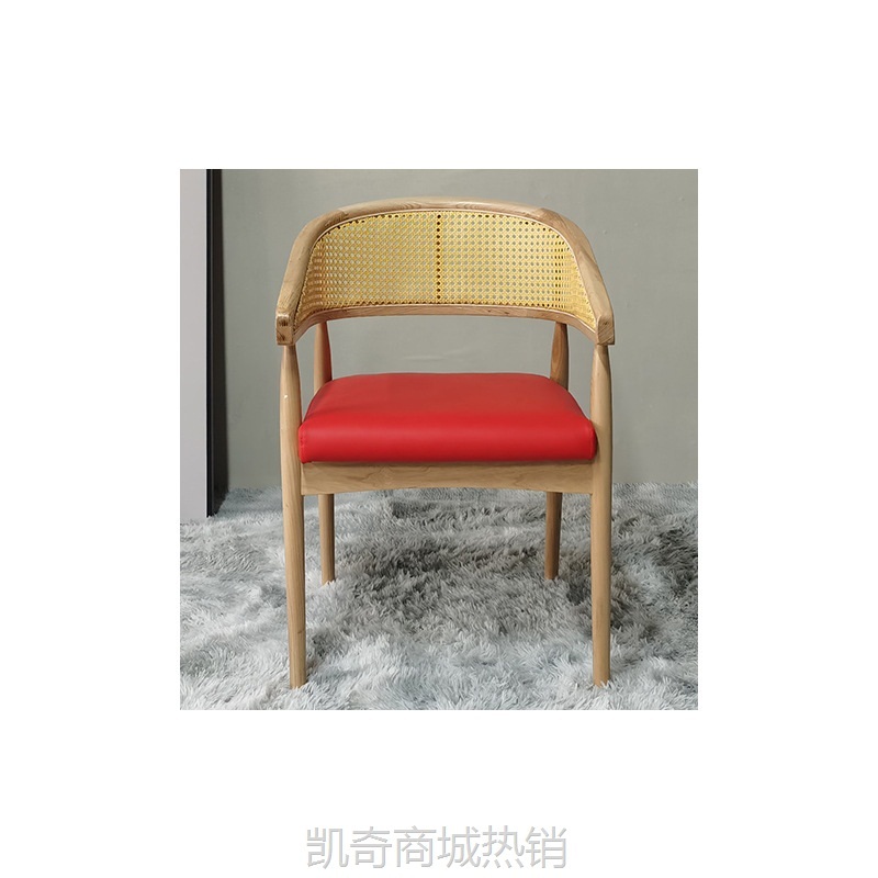 【♥首购1元♥】厂家自营现代简约酒店连锁餐厅包间椅铁艺软包舒适餐椅餐饮家具