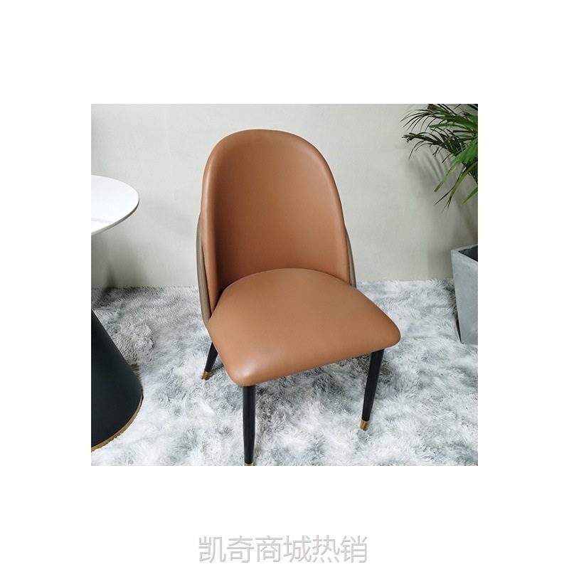 【♥首购1元♥】厂家自营现代简约酒店连锁餐厅包间椅铁艺软包舒适餐椅餐饮家具