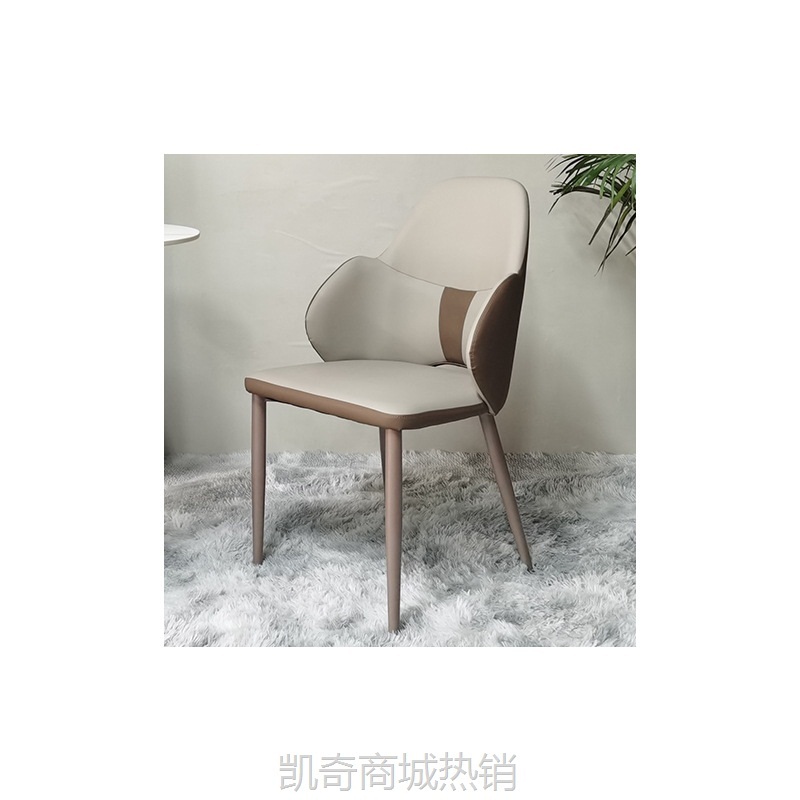 【♥首购1元♥】厂家自营白色简约酒店连锁餐厅包间椅铁艺软包舒适餐椅餐饮家具厂