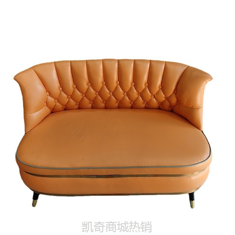 【♥首购1元♥】厂家直营皮质甜品店汉堡店茶餐厅桌椅小酒馆奶茶店咖啡厅卡座沙发