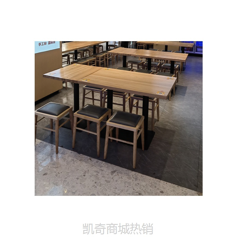 【♥首购1元♥】厂家直营批发休闲中式主题快餐厅甜品店餐饮桌椅组合家具来图可做