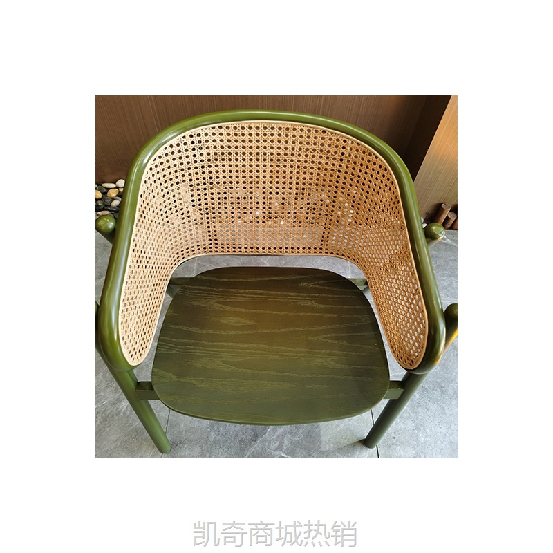 【♥首购1元♥】厂家自营批发休闲酒店豪华餐厅椅酒店餐椅铁艺餐椅藤椅餐饮家具厂