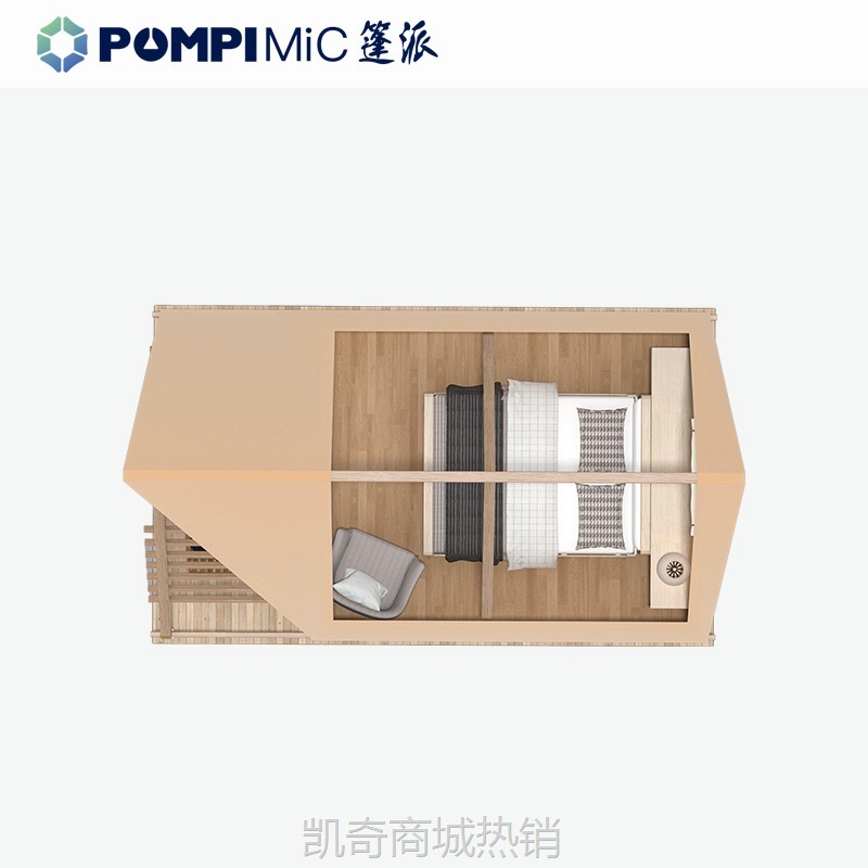 【♥首单299元♥】帐篷直销厂家度假营地网红三角形帐篷住宿野奢木结构帐篷