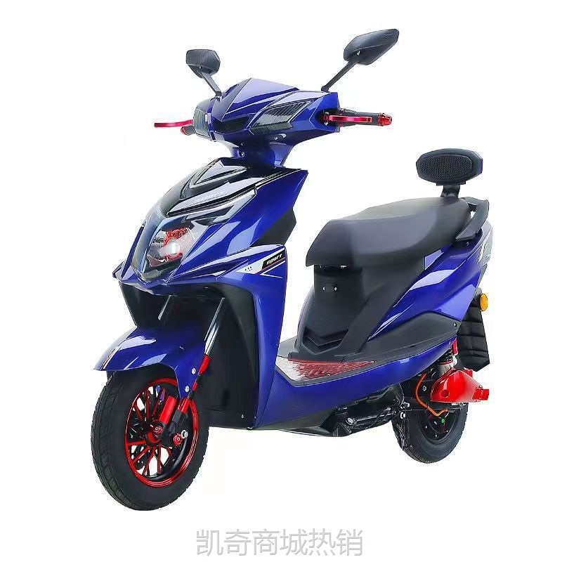 【♥首购299元♥】高速电动摩托车战神款72V踏板车可上牌电瓶车大功率96V爬坡王街车