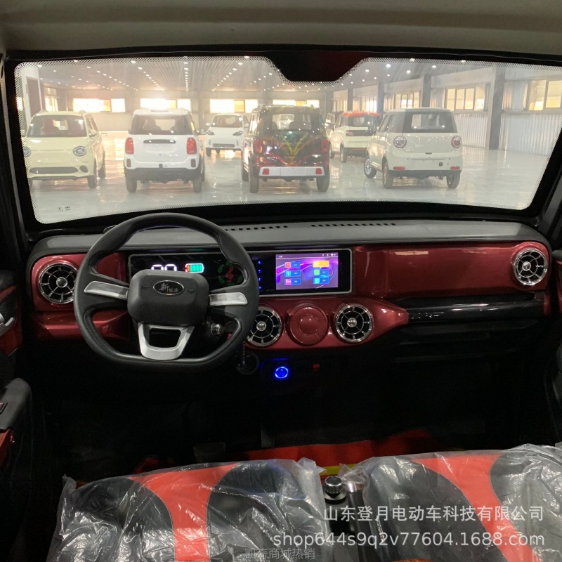 【♥首购299元♥】右舵外贸出口家用加大加长电瓶车皮卡油电两用低速电动车