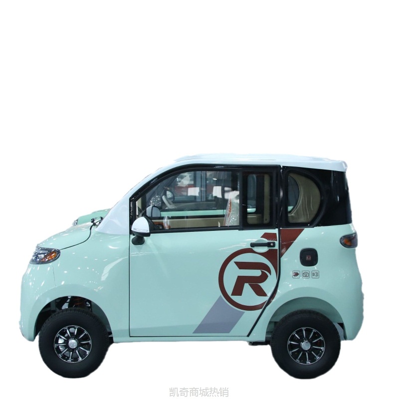 【♥首购299元♥】新款电动四轮车家用小型全封闭代步车成人油电两用新能源电轿电瓶