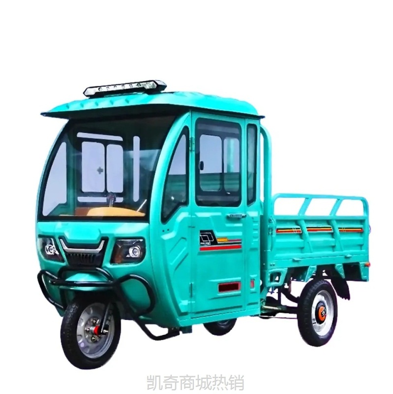 【♥首购299元♥】定制三轮车48V电动货车成人代步载货王拉货快递家用载重三轮车