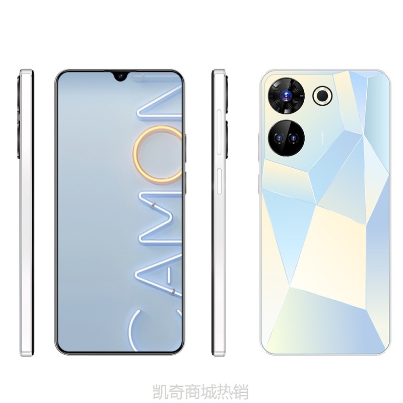 【♥首购299元♥】跨境新款C20Pro 7.3寸大屏16+1TＢ低价安卓外贸智能手机厂家批发