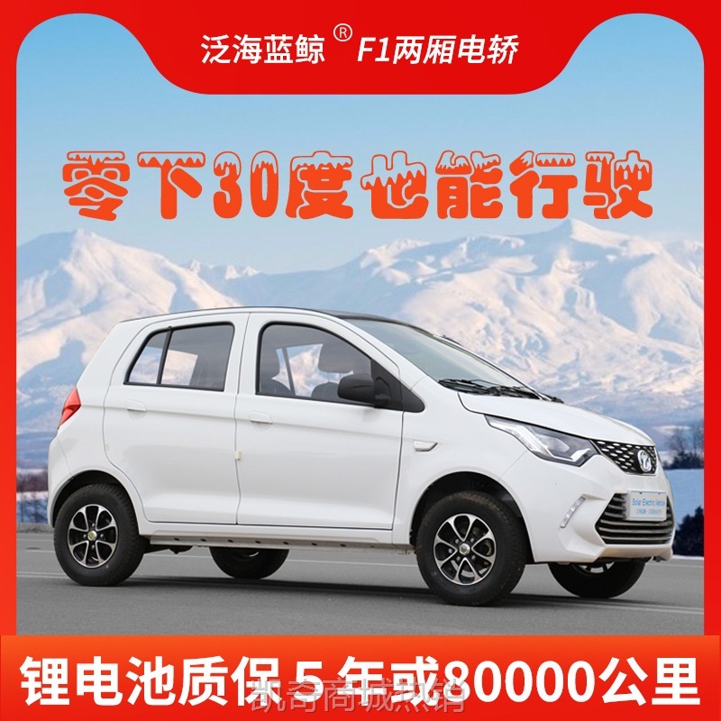 【♥首购299元♥】2023S6舒适版太阳能电动汽车新能源电动四轮车成人家用老年代步车
