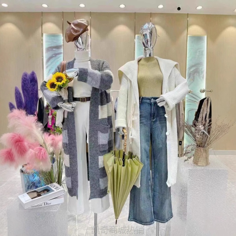 【♥首购1元♥】商场撤柜女装双面羊绒大衣品牌折扣女装外套女羽绒服小香风实体店
