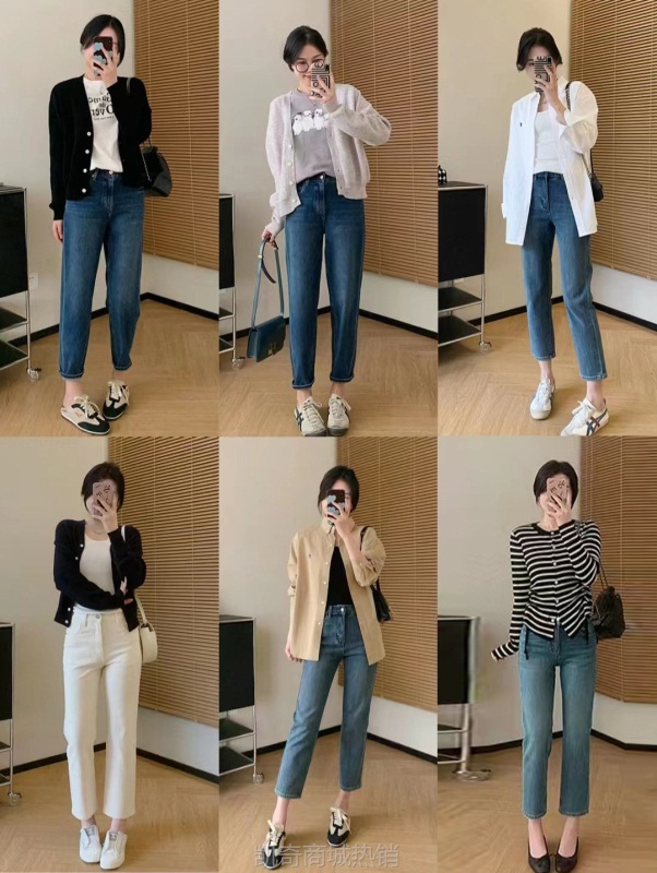 【♥首单1元♥】春夏广州十三行万佳品牌折扣牛仔裤女装直播实体店货源一手供应链