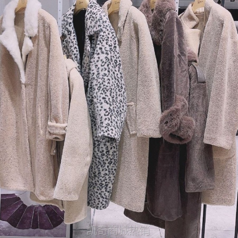 【♥首单1元♥】爱依服女装羊绒大衣广州十三行品牌撤柜冬装连衣裙一手货源批发