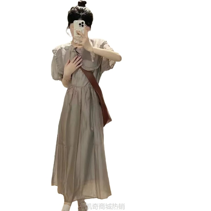 【♥首购1元♥】13行女装批发吊带连衣裙秋夏日绝美小裙子收腰纯欲蛋糕裙小个子