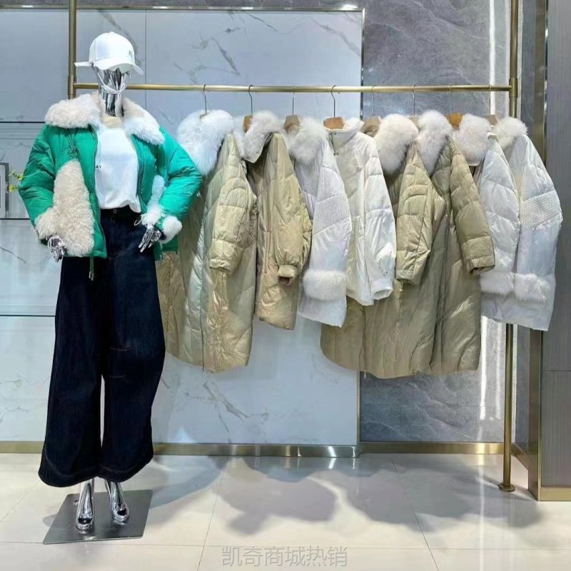 【♥首购1元♥】商场撤柜女装双面羊绒大衣品牌折扣女装外套女羽绒服小香风实体店