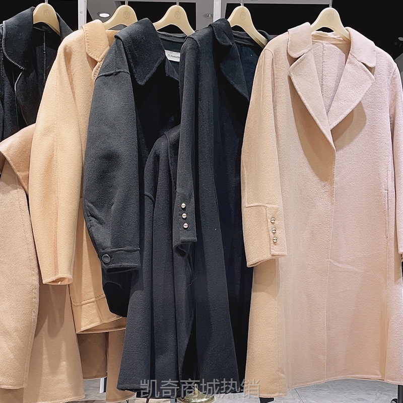 【♥首单1元♥】珞斯t特羊绒大衣品牌折扣女装中高端杂款服装货源批发深圳南油