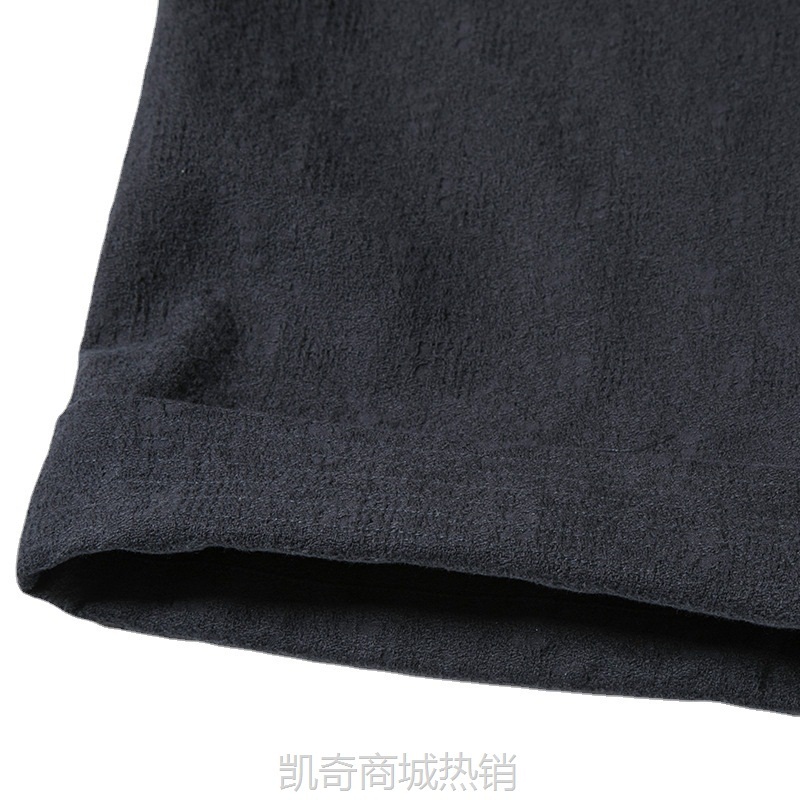 2022秋冬新款中国风男装宽松加厚棉麻道袍男士潮流改良汉服外套男