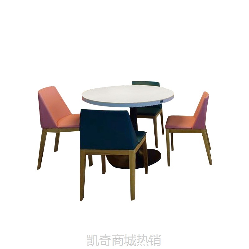 厂家直营现代小清新港式简约主题茶餐厅餐饮桌椅卡座沙发组合套装