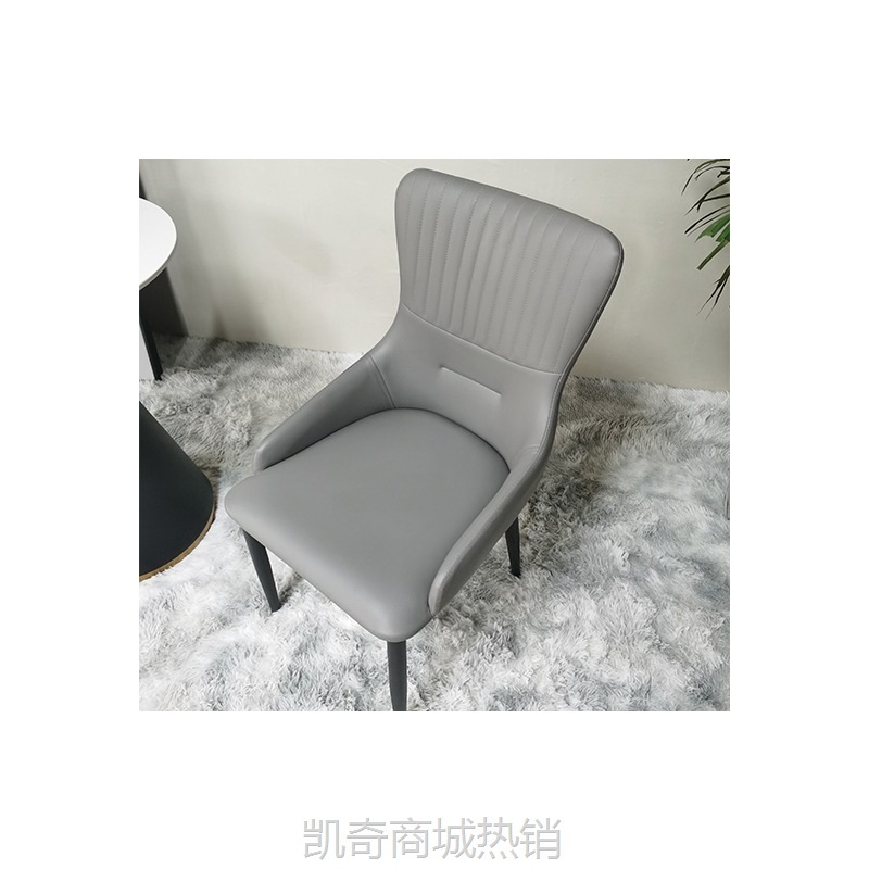 厂家自营批发轻奢酒店连锁餐厅包间椅铁艺软包舒适餐椅餐饮家具