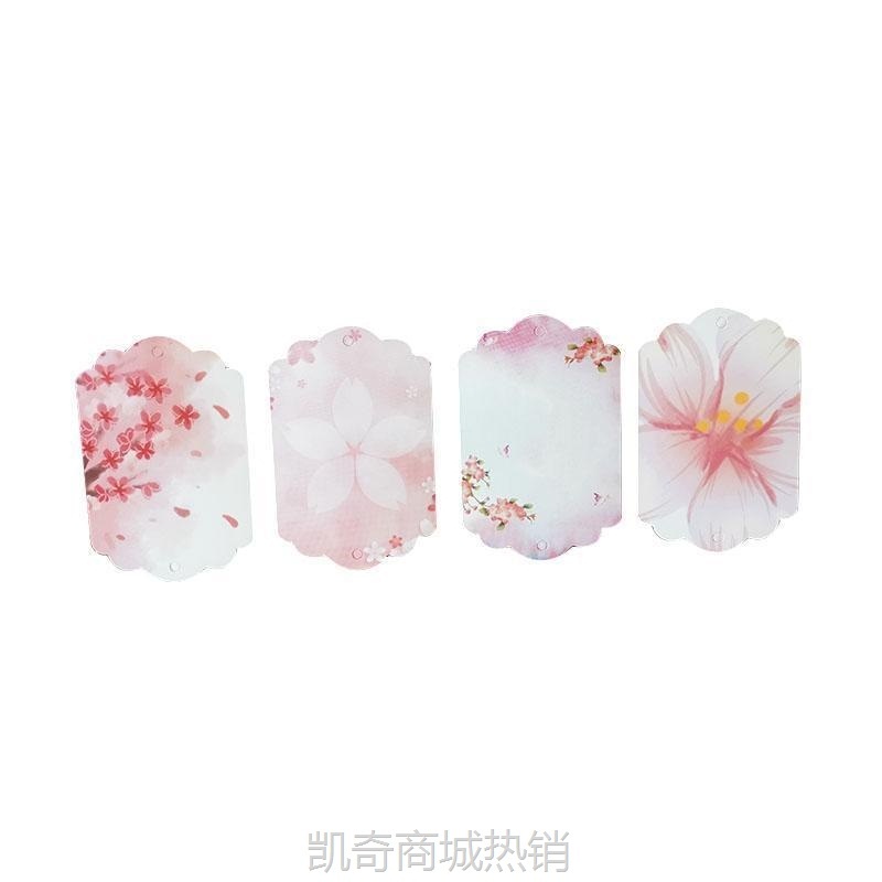 YJG.创意幼儿园许愿卡吊树卡心愿卡悬挂件吊牌儿童元旦祝福空白卡