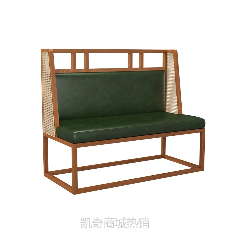 茶餐厅桌椅组合批发 咖啡厅奶茶店甜品店卡座 西餐厅靠墙卡座沙发