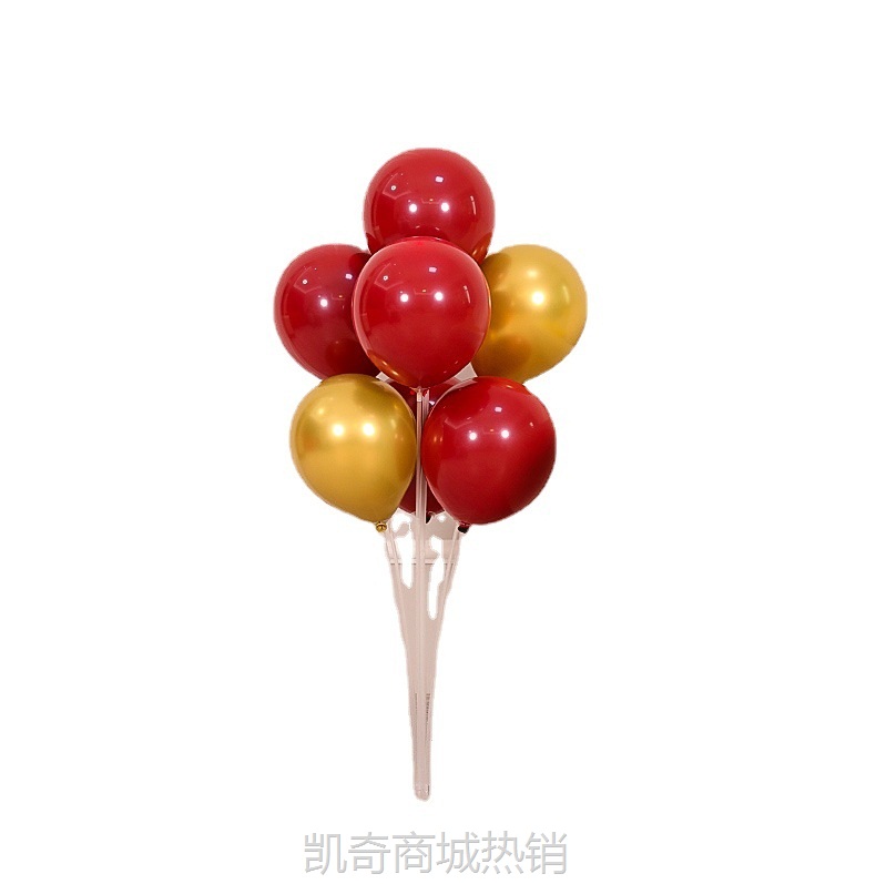 气球支架桌飘落地装饰结婚立柱路引婚庆地飘生日婚房装饰场景布置