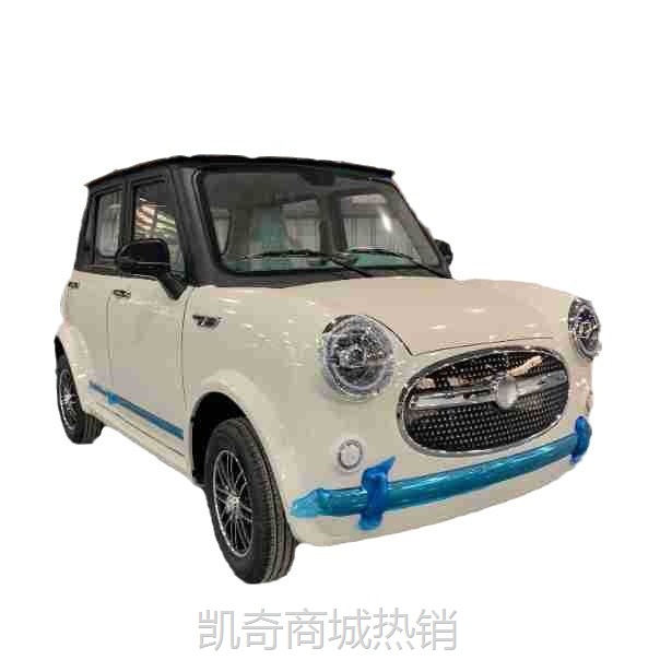 新能源电动车成人家用代步电轿车冷暖空调油电两用低速电动四轮车