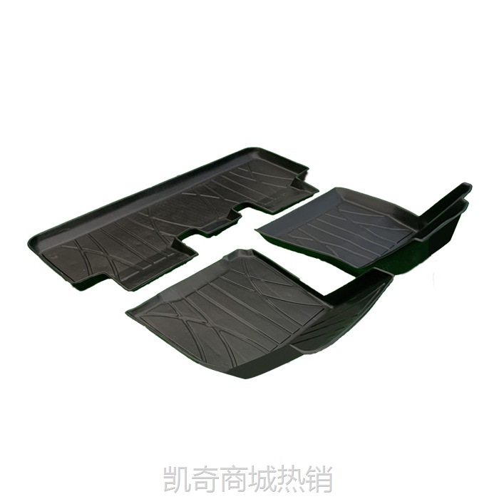 热卖适用于特斯拉脚垫model3/Y特斯拉y专车专用tpe汽车脚垫