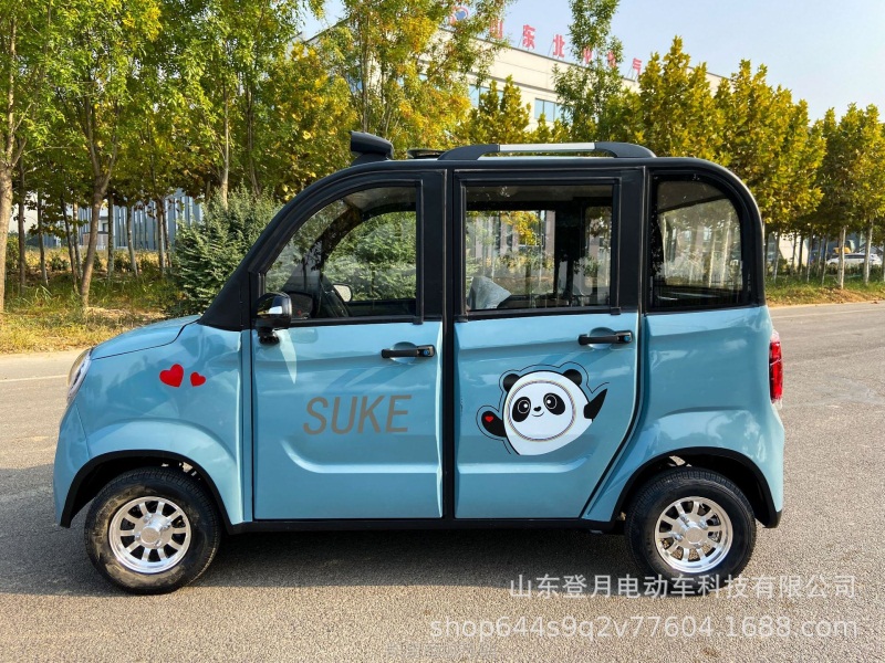 家用电瓶车电动四轮车接送孩子迷你新能源代步车成人电动汽车